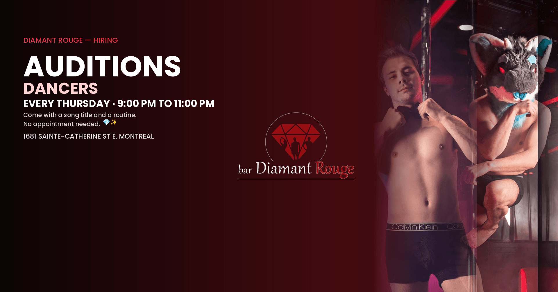 Auditions - DANCERS