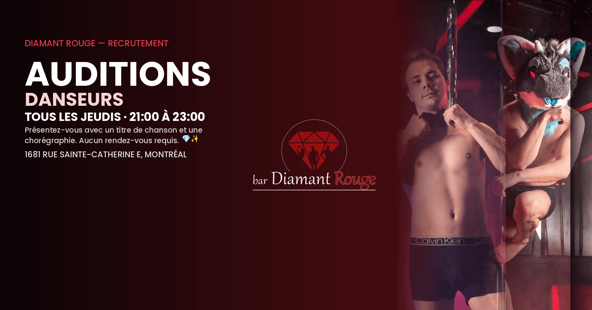 Auditions — DANSEURS